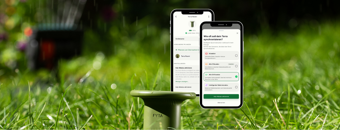 App Update 4.4.0: FYTA Terra als Outdoor-Hub